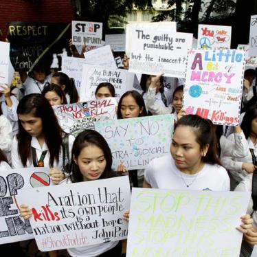 Philippines: Mandatory College Drug Tests Imperil Students