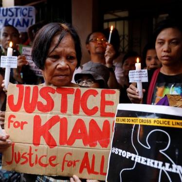 Philippines: Endorse UN Inquiry into ‘Drug War’ Killings