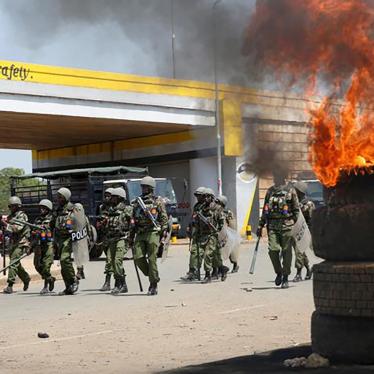 Kenya : Meurtres et abus policiers suite à l’élection présidentielle