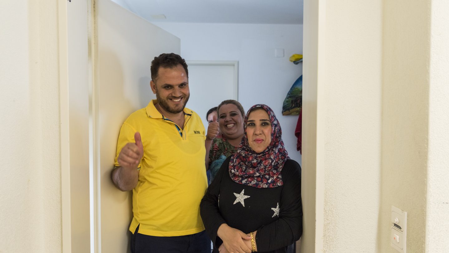 Switzerland. Syrian family reunited thanks to a specific decision of the Swiss government on family reunification for Syrian nationals