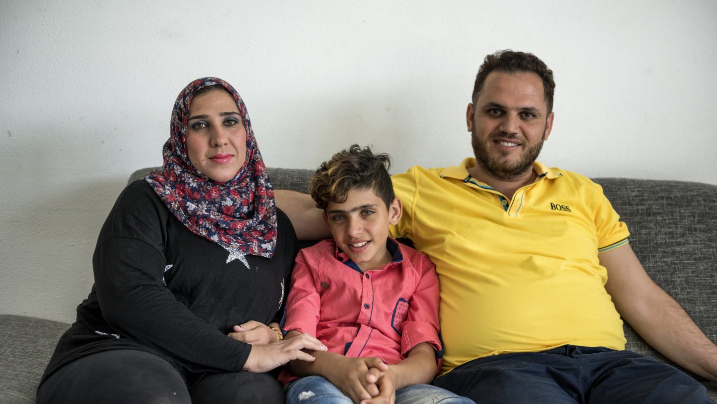 Switzerland. Syrian family reunited thanks to a specific decision of the Swiss government on family reunification for Syrian nationals