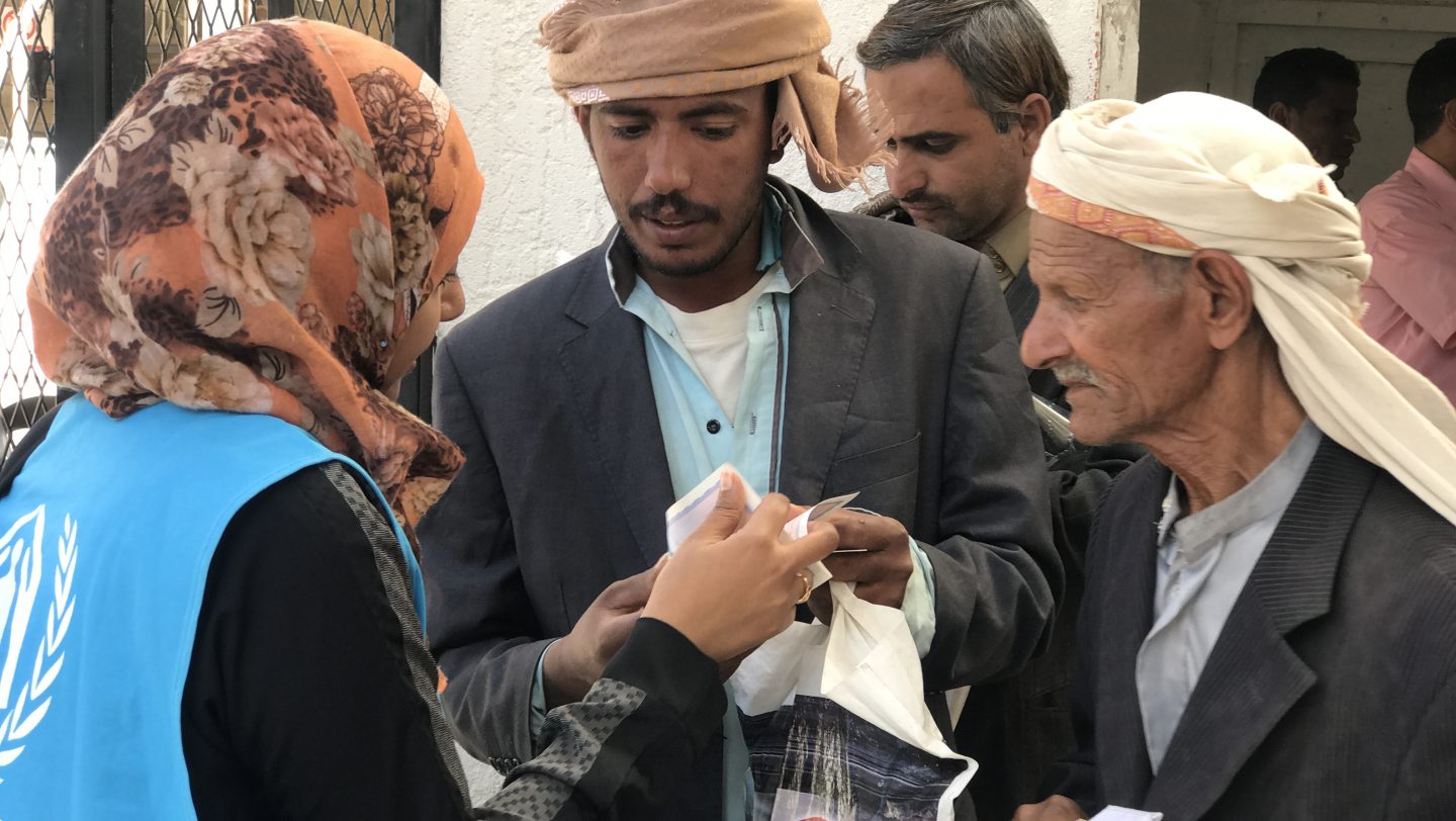 Yemen. Displaced in Sana'a