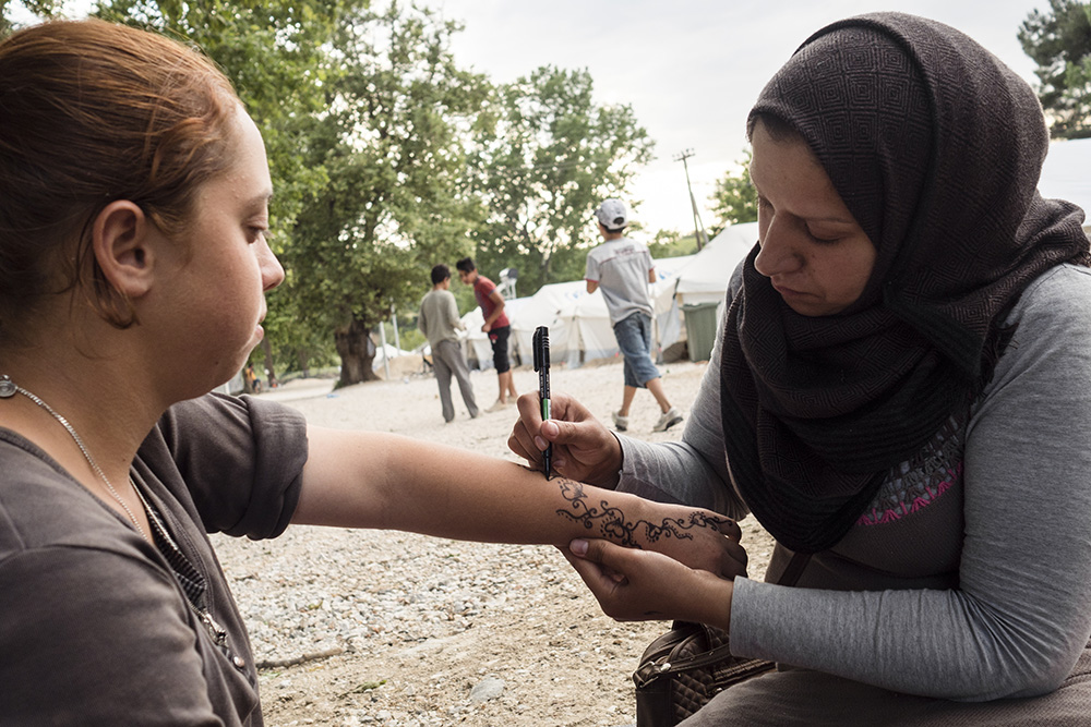 Greece. After fleeing Syria with her three children, Wafaa Tabra dreams of reuniting with her husband in Germany