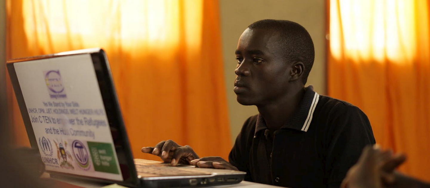 "Being online has really improved people's lives here – for us and the Ugandans," says Richard, 23.
