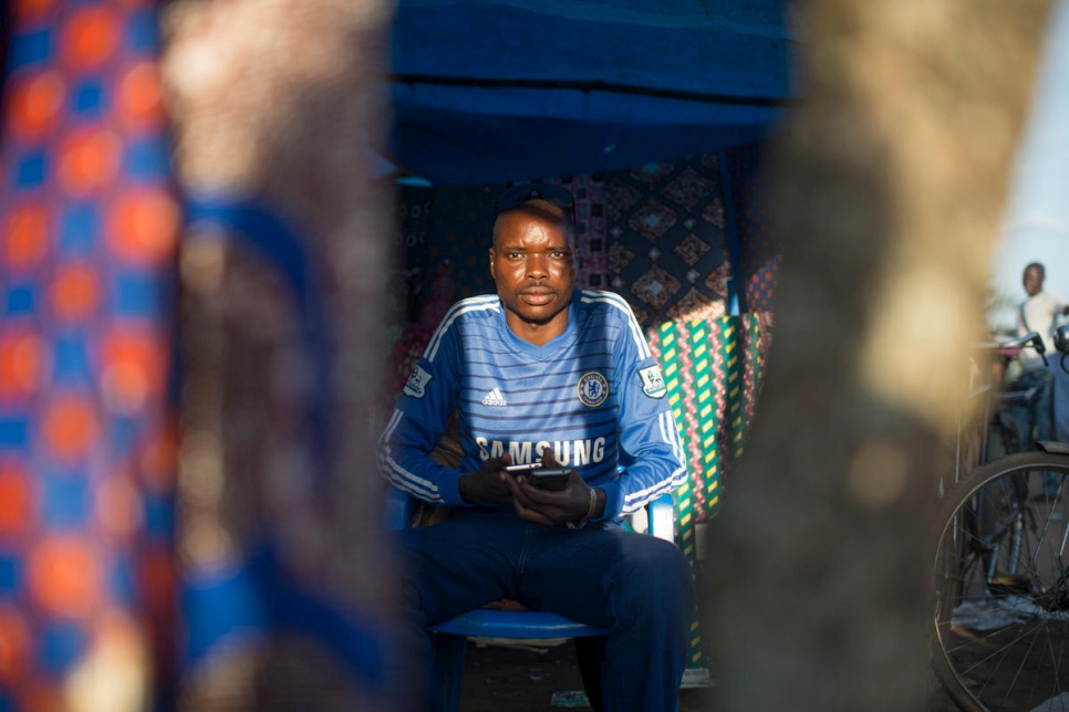 Democratic Republic of the Congo. South Sudanese refugees help themselves to survive