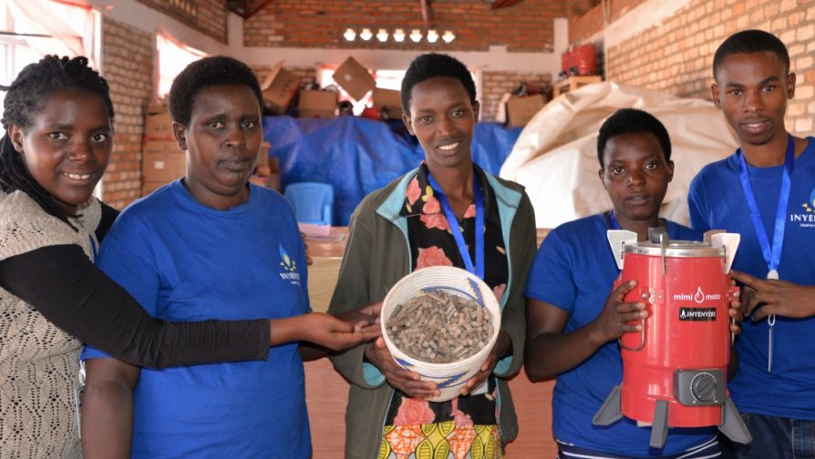 Clean and Safe Cooking in Kigeme camp: Inyenyeri brings jobs with new made-in-rwanda cooking fuel for Congolese refugees