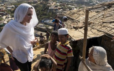 Déclaration d’Angelina Jolie, Émissaire du HCR, depuis le camp de réfugiés de Kutupalong, au Bangladesh
