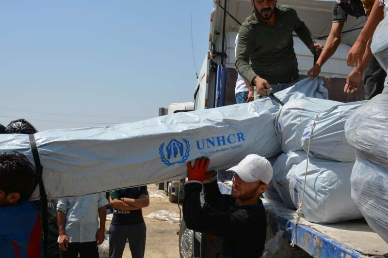 UNHCR on target to deliver 2,410 tons of aid for Iraqi displaced