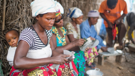 Democratic Republic of the Congo. Burundian refugees adapt to life in Lusenda