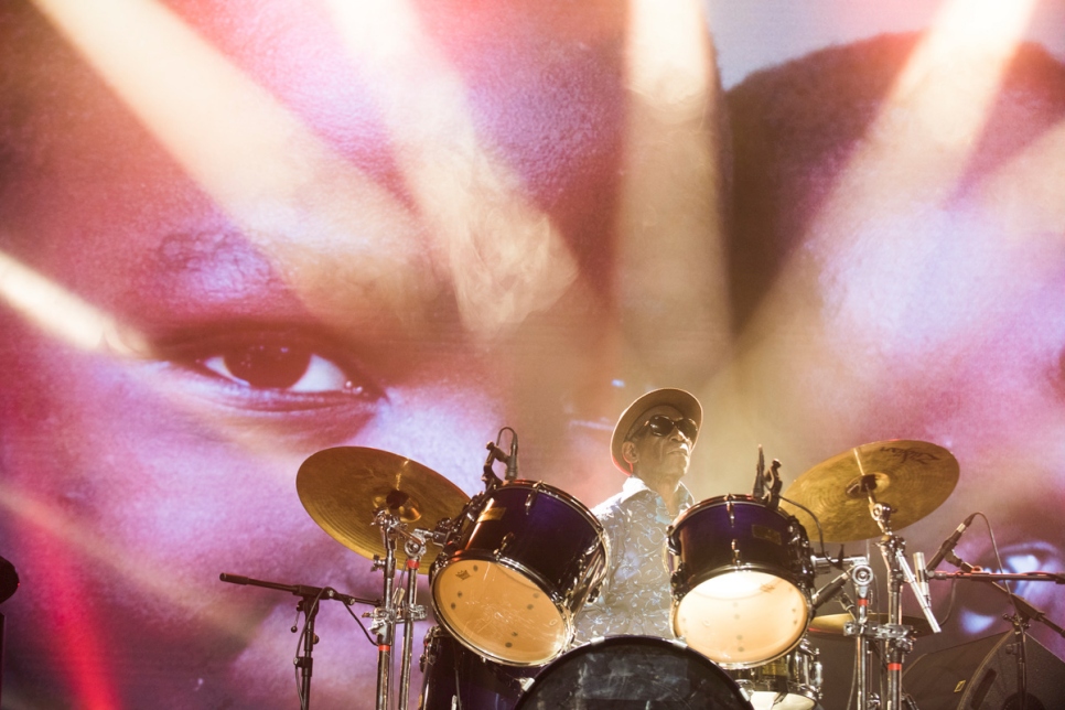 Tony Allen, who hails from Nigeria and is one of the greatest drummers of all time, performs a tribute in honour of the Nansen Aard winner.