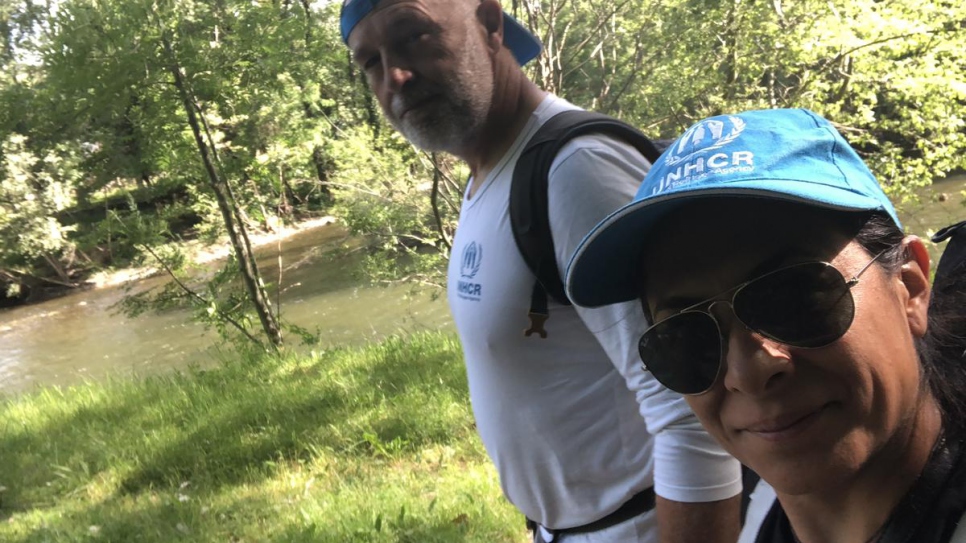 Emprunté par des pèlerins et des vachers, Tim et Renata ont parcouru le sentier long de plus de 200 kilomètres. 