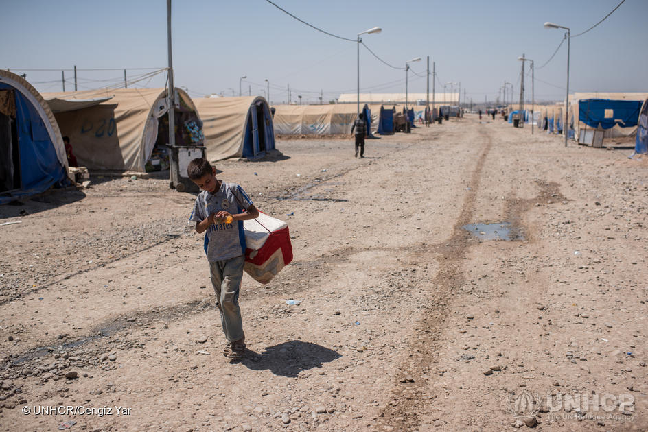 Iraq. Mosul's war widows and children grieve for lost husbands and fathers