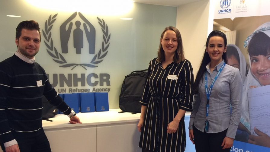 UNHCR donates equipment to refugee students in Denmark