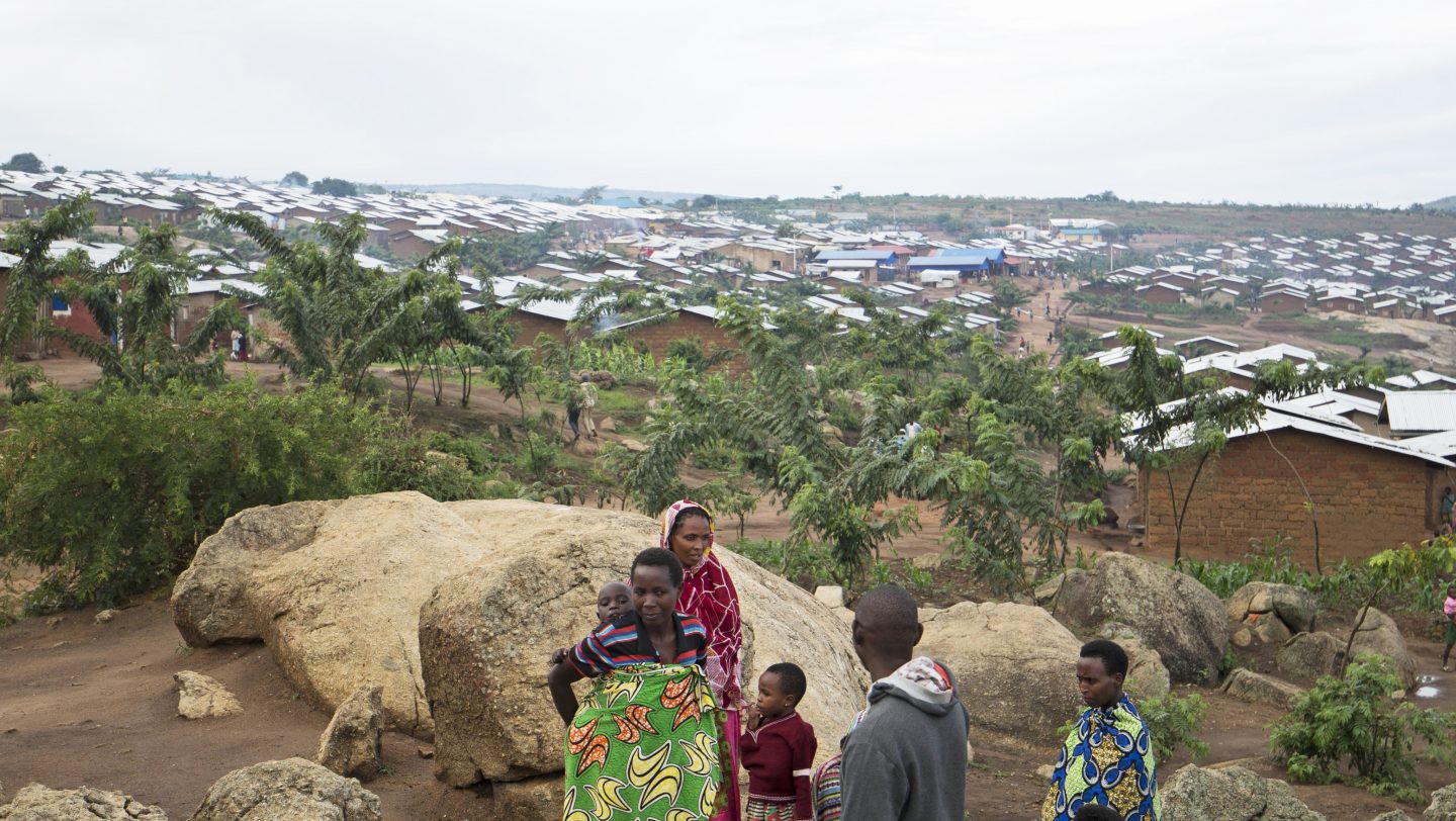 Mahama Camp in Eastern Rwanda, which is home to +57,000 Burundi refugees.