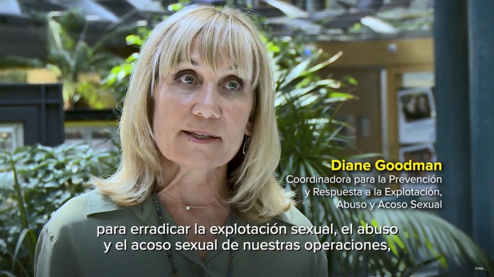 Entrevista a Diane Goodman, Coordinadora Senior de ACNUR en materia de explotación, abuso y acoso sexual
