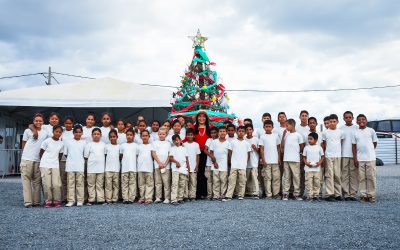 Crianças venezuelanas soltam a voz nos abrigos de Boa Vista