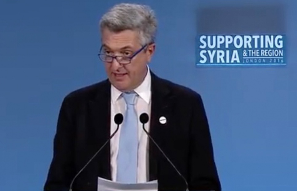 High Commissioner calls for more funding for Syrian Refugees