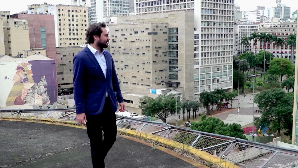 Filipe Sabará, São Paulo's Secretary of Social Development and Assistance, says Venezuelans and the Brazilian companies employing them have both benefited from the city's job programme. 