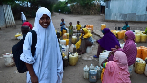 Kenya. Sister's sacrifice and UNHCR support help refugee girl fulfil her ambitions