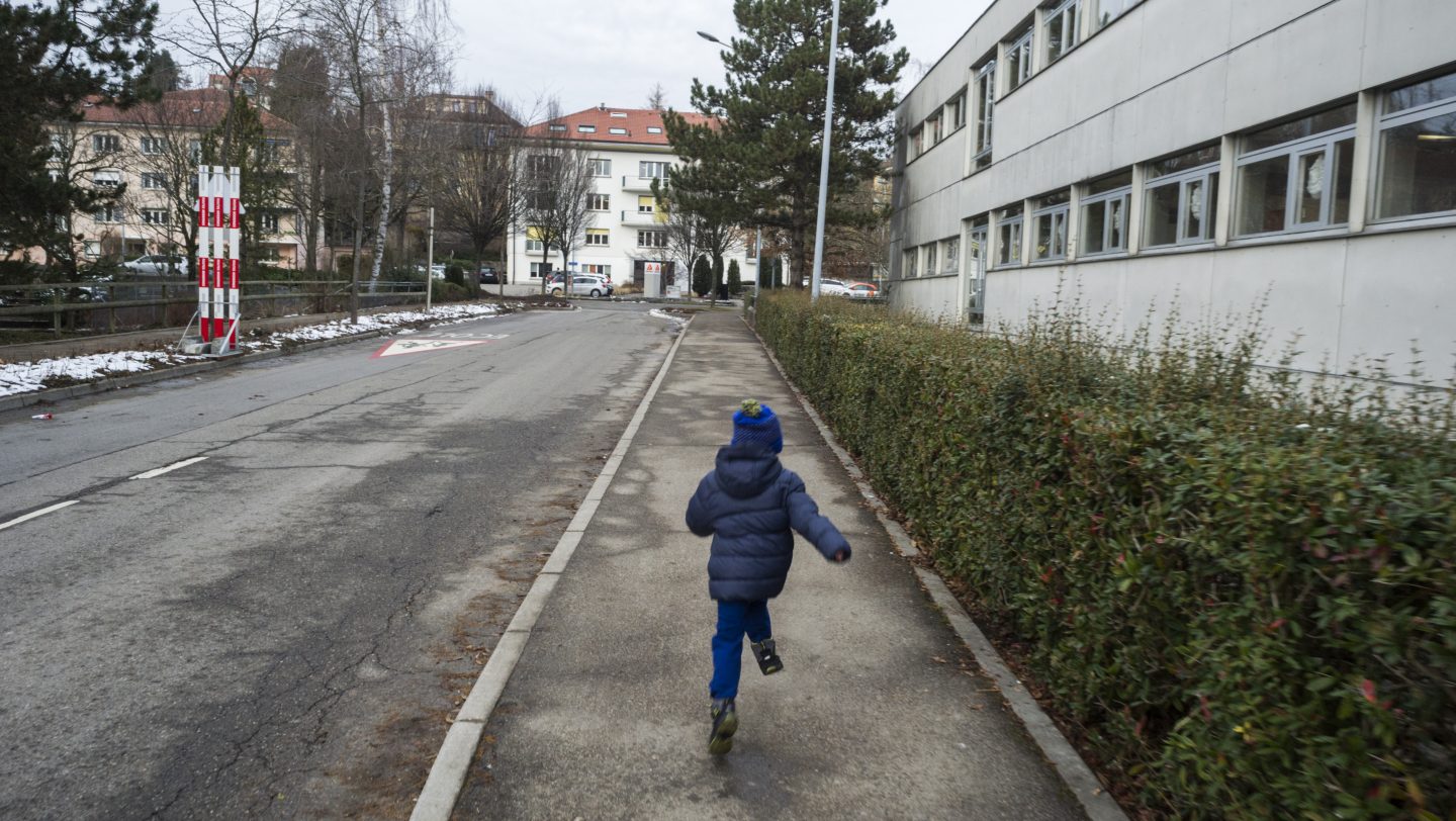 Switzerland. Family reunification at last