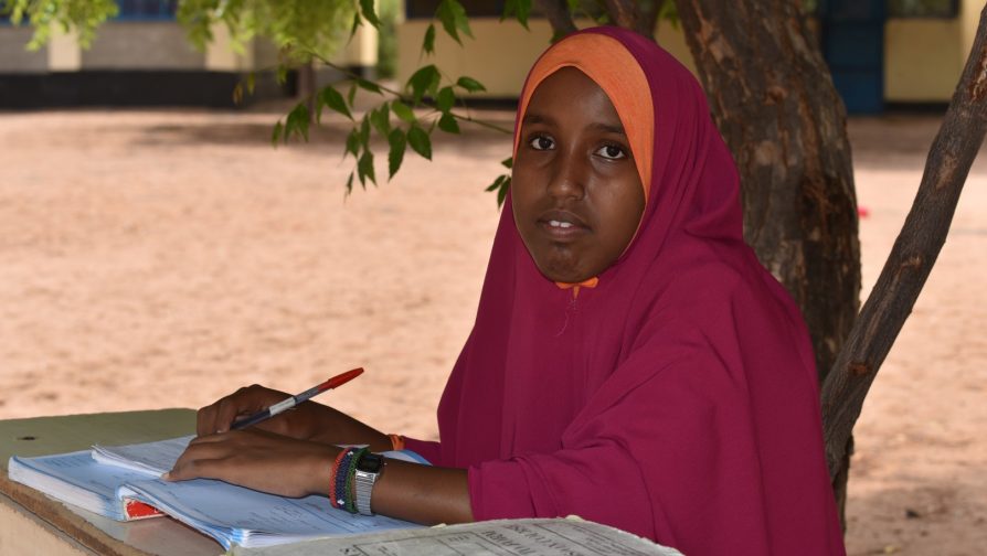 Refugee girl achieves highest score in Dadaab camps