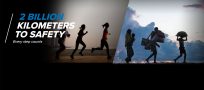 UNHCR’s new 2 Billion Kilometers to Safety campaign invites the public to step in solidarity with refugees