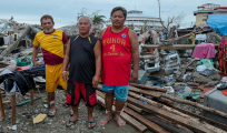 Typhoon Haiyan casts fishing community adrift