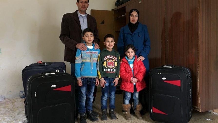 A Syrian family’s dream of a new life restored