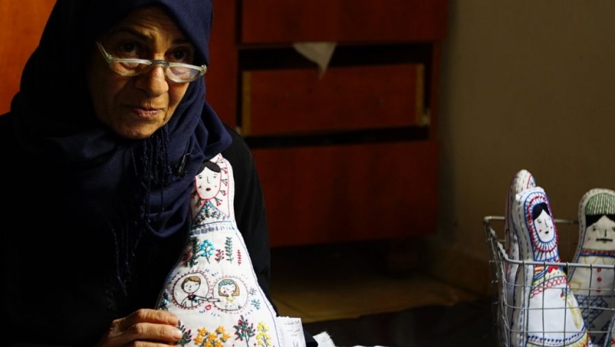 Handmade dolls bring hidden tales of war-torn Syria to life