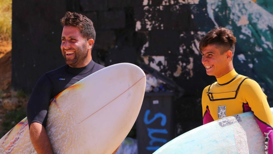 Syrian surfer finds refuge on Lebanon’s waves