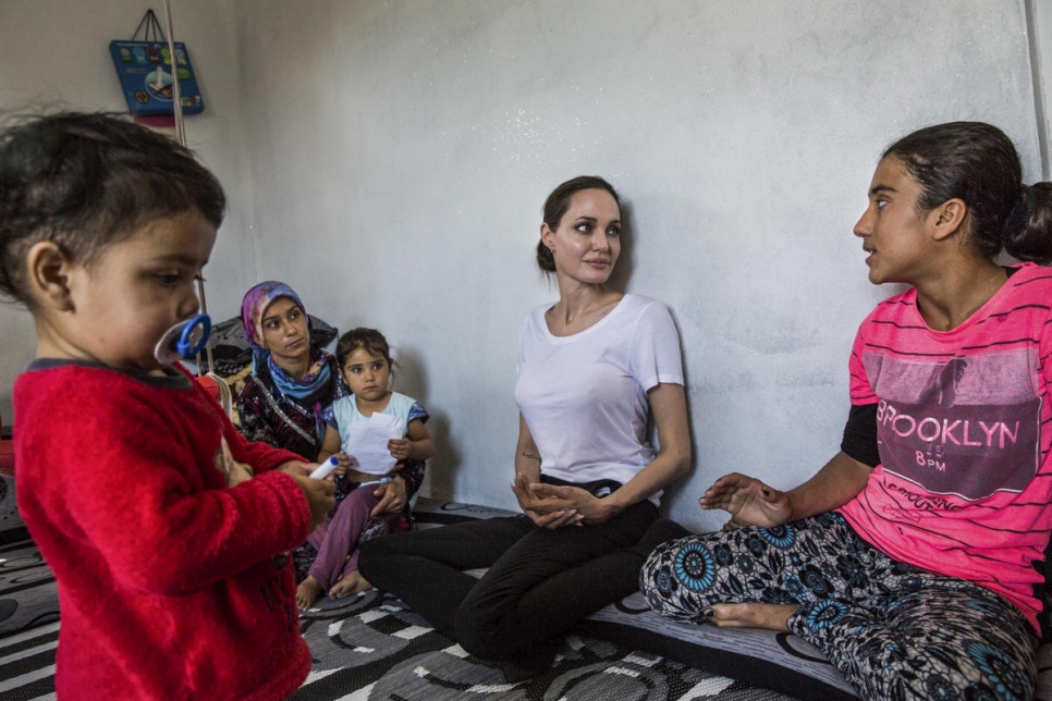 Iraq. Special Envoy visit to Domiz Refugee camp