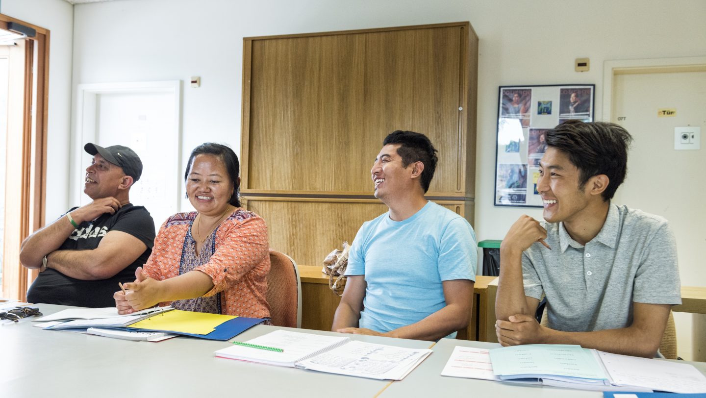 Liechtenstein. Asylum centre education