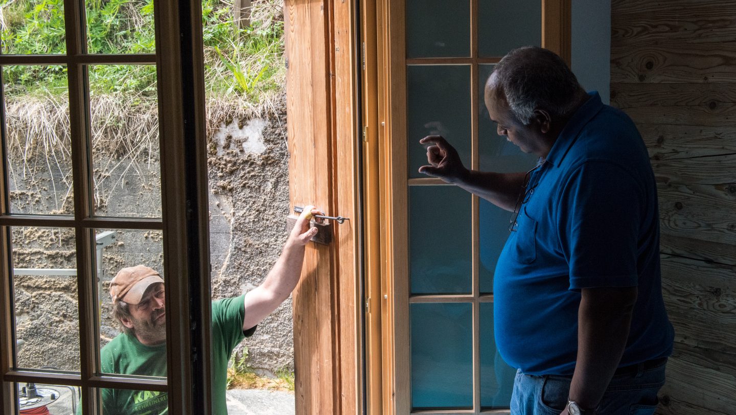 Switzerland. Successful Sri Lankan refugee sustains traditional culture in his host country.