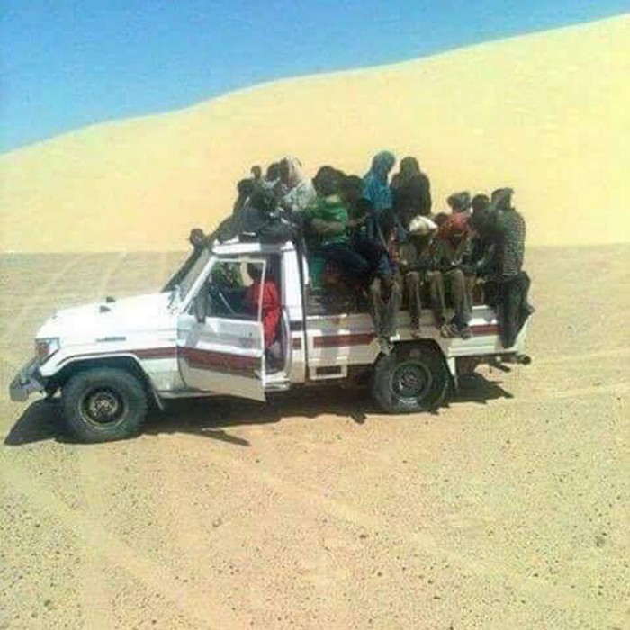 Abdulahi’s journey through the Libyan desert