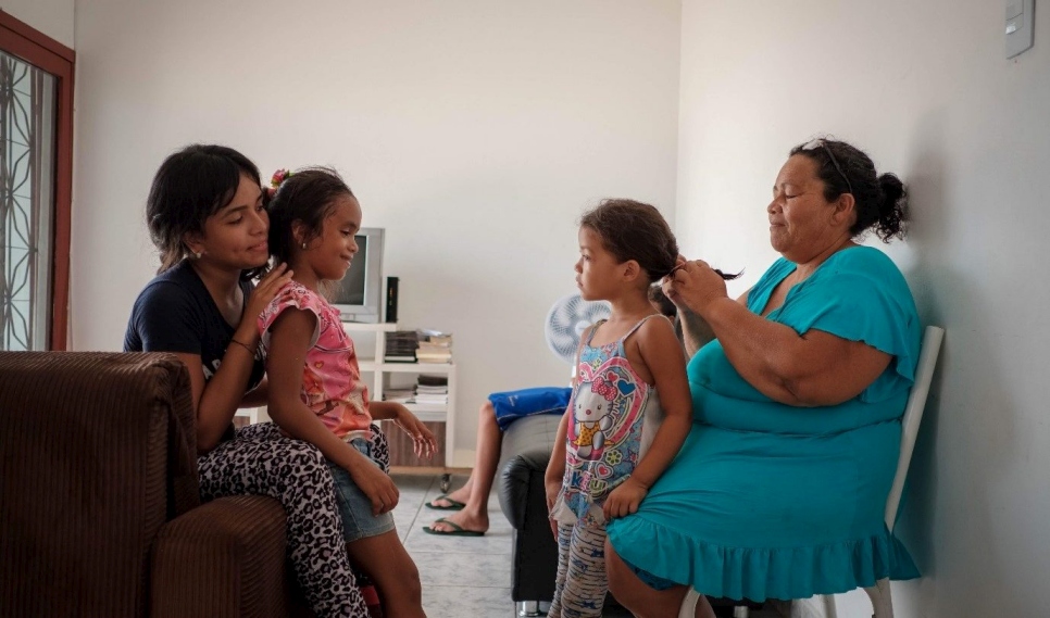  "Aquí reforzamos eso, la sensación de familia", destaca Irajane. 