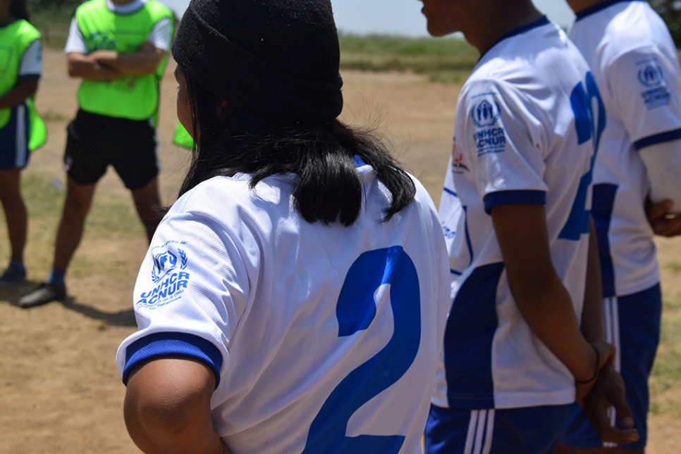 ACNUR apoya diferentes actividades de prevención de la violencia con las personas jóvenes en El Salvador.