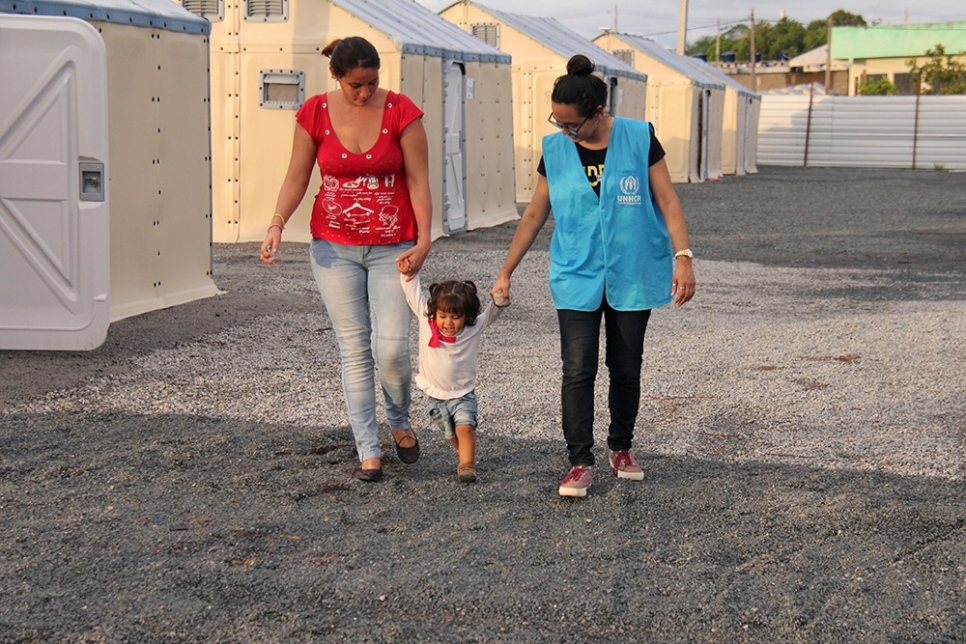 El 13º albergue de Roraima tiene capacidad para unas mil personas.