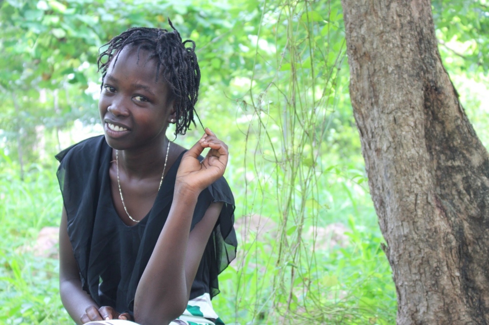Nyawal Chot left South Sudan in 2012. She is now focused on completing her education in Jewi camp, Ethiopia. 