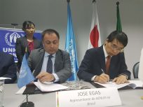 日本政府による無償資金協力：「ベネズエラ難民・移民人道支援計画」（UNHCR連携）