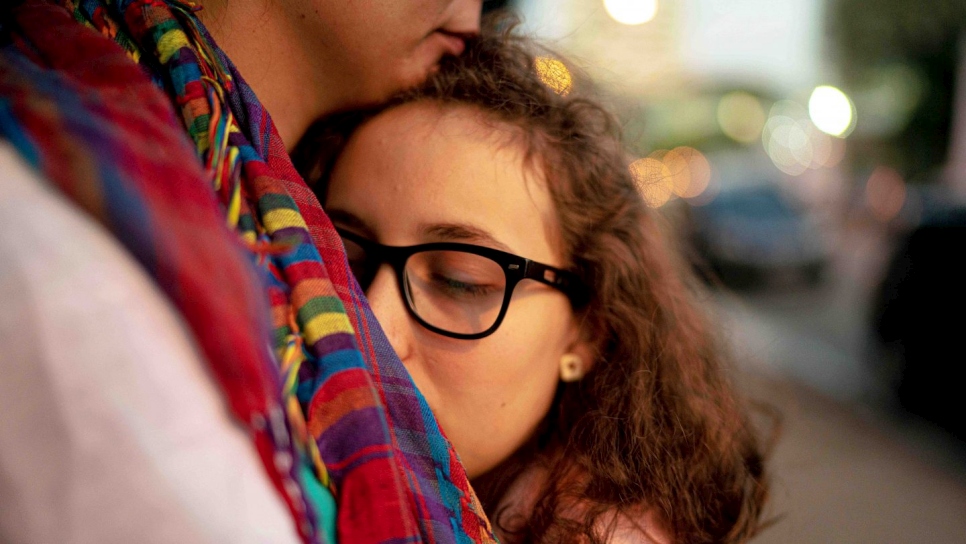 Miranda tenía 12 años cuando tuvo que abandonar su casa y huir a Brasil en busca de seguridad.  