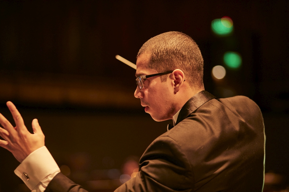 Emmanuel González, Director de la Orquesta Latin Vox Machine.