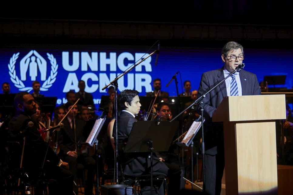 El Representante Regional de ACNUR para el Sur de América Latina, Juan Carlos Murillo, dio la bienvenida al evento y manifestó que "las personas refugiadas huyen de sus países porque no tienen otra opción. Nosotros podemos y debemos elegir ayudarlos".