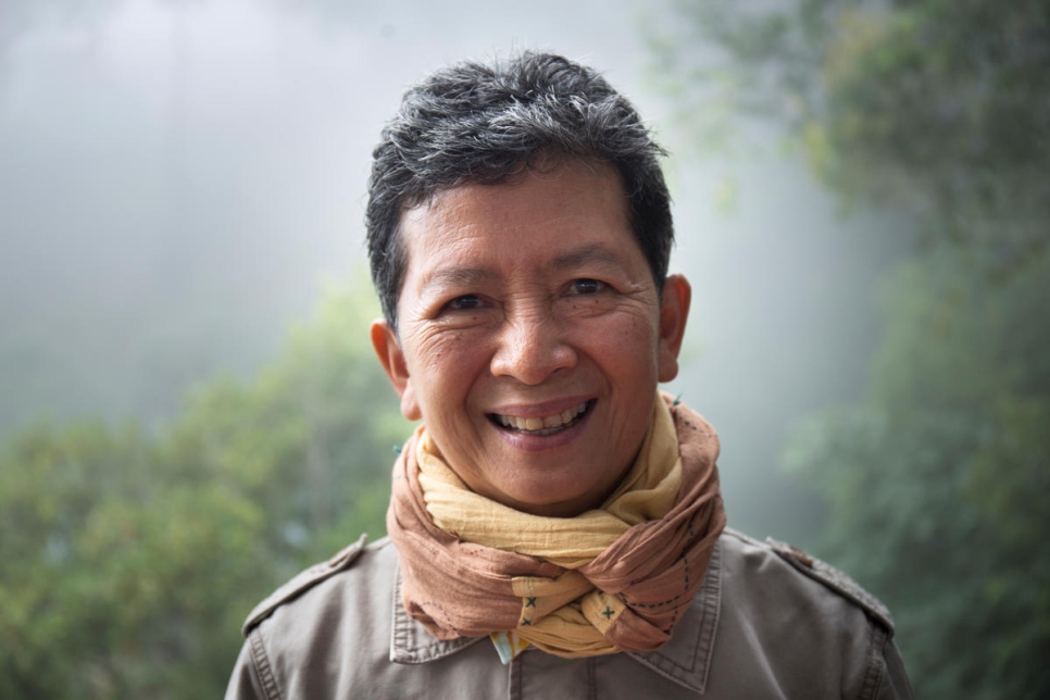 La militante Tuenjai Deetes a consacré sa vie à améliorer le sort des communautés apatrides dans les tribus montagnardes au nord de la Thaïlande. 