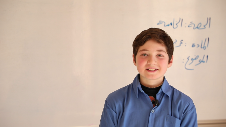 “My dream is to be a doctor and help people”; UNHCR and partner rehabilitate one of the oldest schools in Aleppo