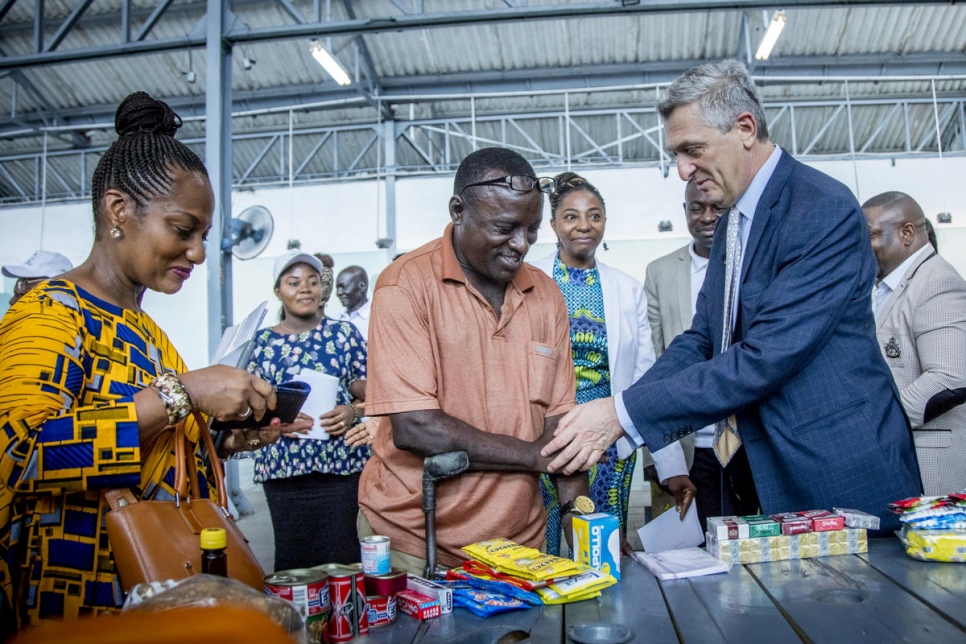 Democratic Republic of the Congo. UNHCR chief meets urban refugees in Kinshasa