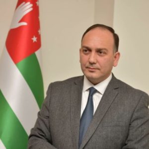 Daur Kove, FM of Abkhazia (Source: Foreign Ministry of Abkhazia)