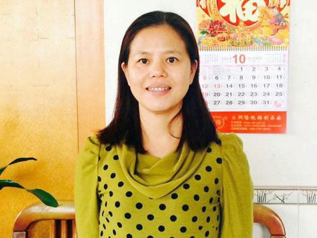 Guangdong rights activist Su Changlan in an undated file photo.