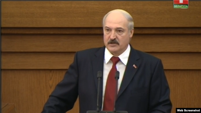 Belarusian President Alyaksandr Lukashenka made the remark following his annual state-of-the-nation address on April 29.
