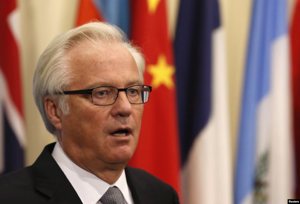 Russian Ambassador to the United Nations Vitaly Churkin