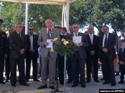 Russia's Ambassador to Armenia Vyacheslav Kovalenko in Gyumri